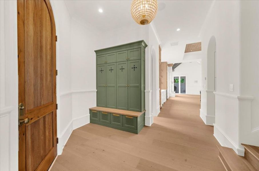 Furnished interior view inside a new home in , Canton (Image 56).