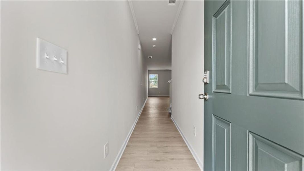 Spacious, unfurnished interior of a new home in Owen Preserve, Canton (Image 10).
