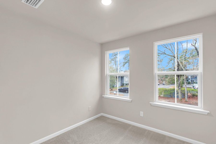 Spacious, unfurnished interior of a new home in Windward Village, Summerville (Image 48). Spacious, unfurnished interior of a new home in Windward Village, Summerville (Image 48).