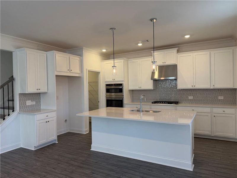 Furnished interior view inside a new home in Bennett Farm, Loganville (Image 6).