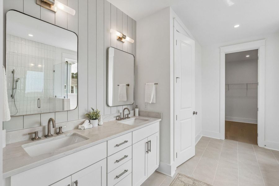 Furnished interior view inside a new home in Miller's Crossing, Johns Island (Image 15).