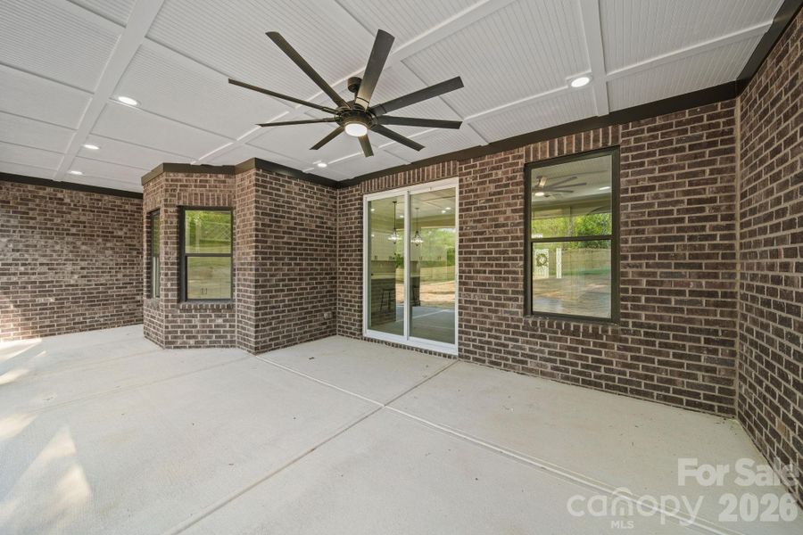 Exterior details and patio area of a home in , Harrisburg (Image 4). Exterior details and patio area of a home in , Harrisburg (Image 4).