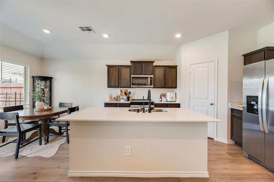 Furnished interior view inside a new home in , Princeton (Image 17).