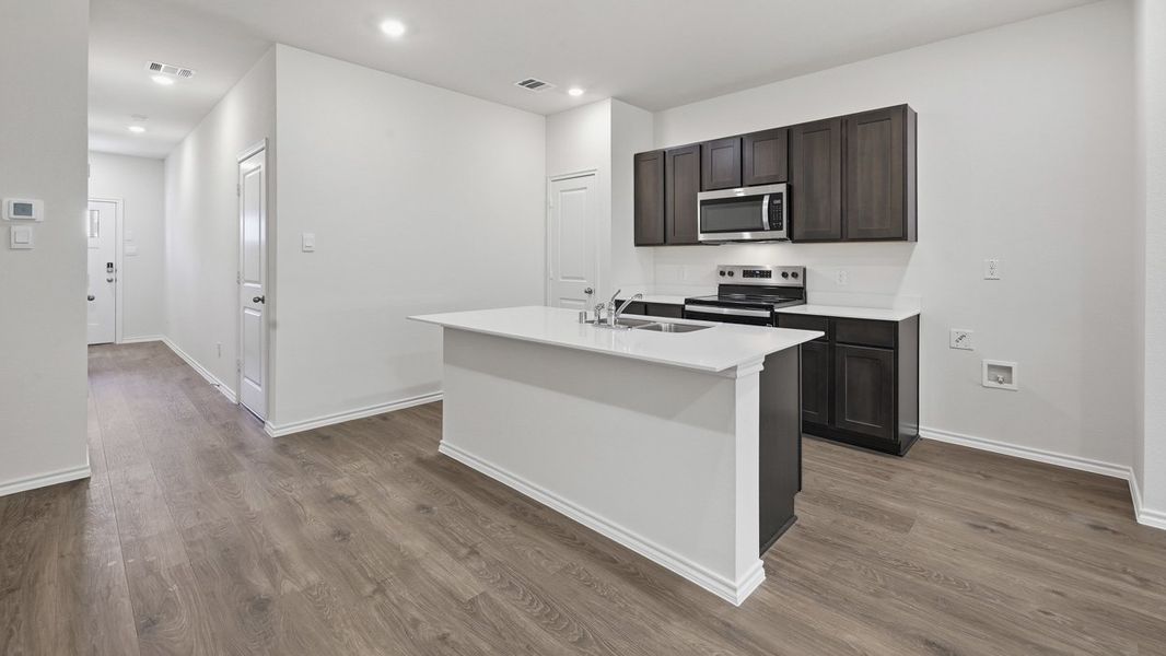 Furnished interior view inside a new home in Arbor Trails South, Princeton (Image 3).