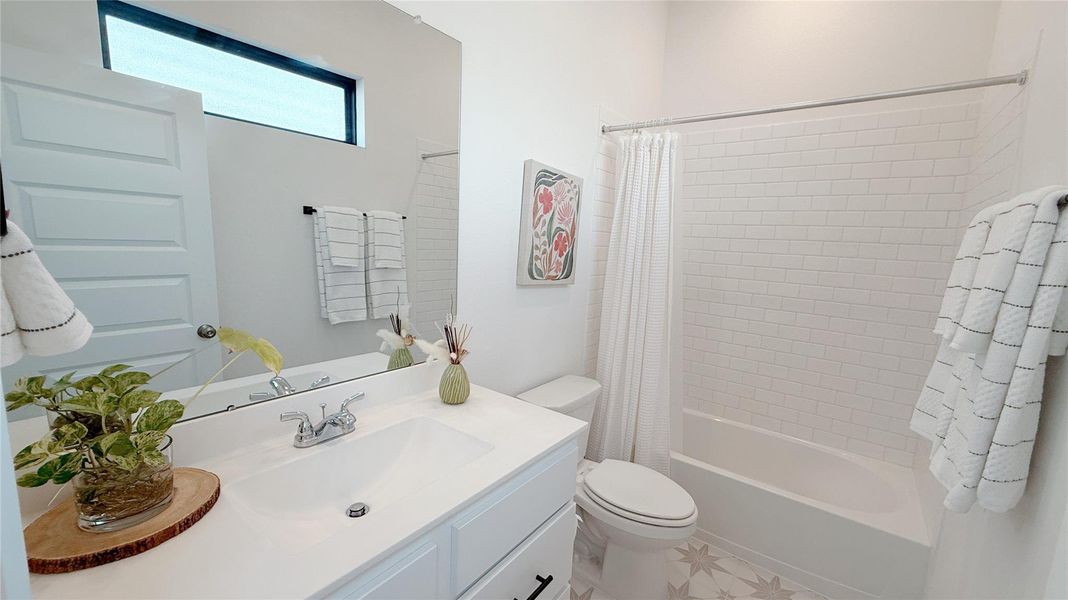 Furnished interior view inside a new home in , Fulshear (Image 30).