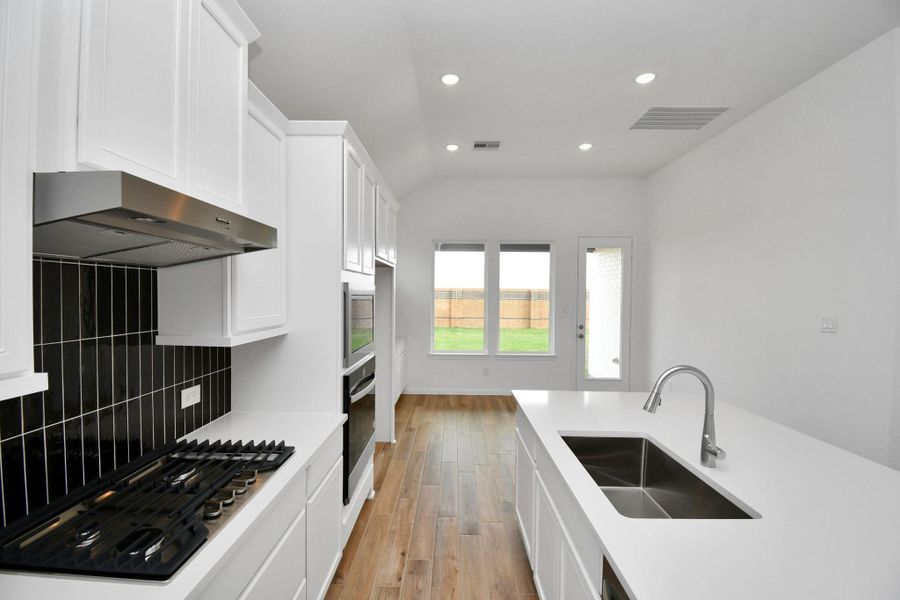 Furnished interior view inside a new home in Elyson, Katy (Image 5).