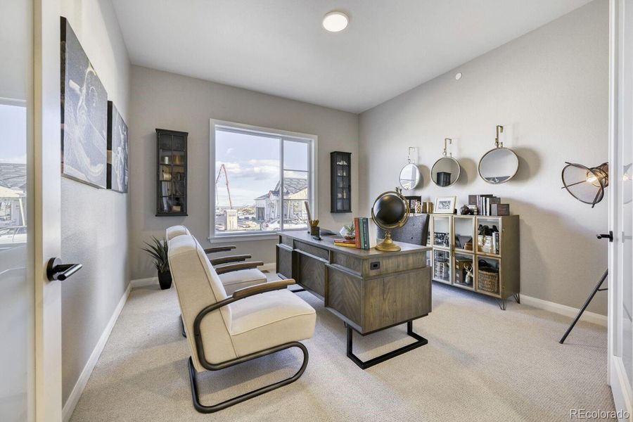 Furnished interior view inside a new home in , Broomfield (Image 25).