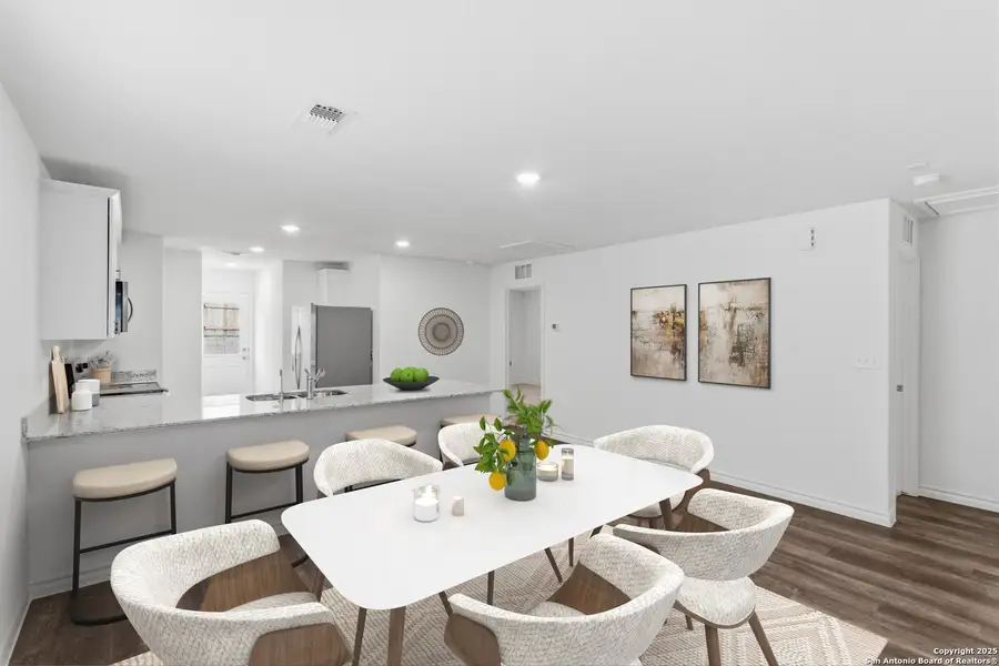 Furnished interior view inside a new home in Horizon Ridge, San Antonio (Image 7).