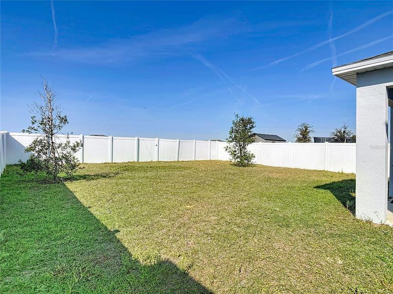 Exterior details and patio area of a home in Parkside at Cherry Lake, Groveland (Image 28).