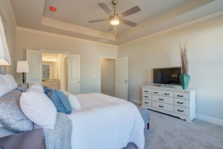 Furnished interior view inside a new home in Terraces at Paravel, Acworth (Image 7).