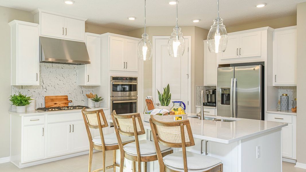 Representative furnished interior of a home built from the Magdalen by Taylor Morrison in Colbert Landings, Palm Coast (Image 16). Representative furnished interior of a home built from the Magdalen by Taylor Morrison in Colbert Landings, Palm Coast (Image 16).
