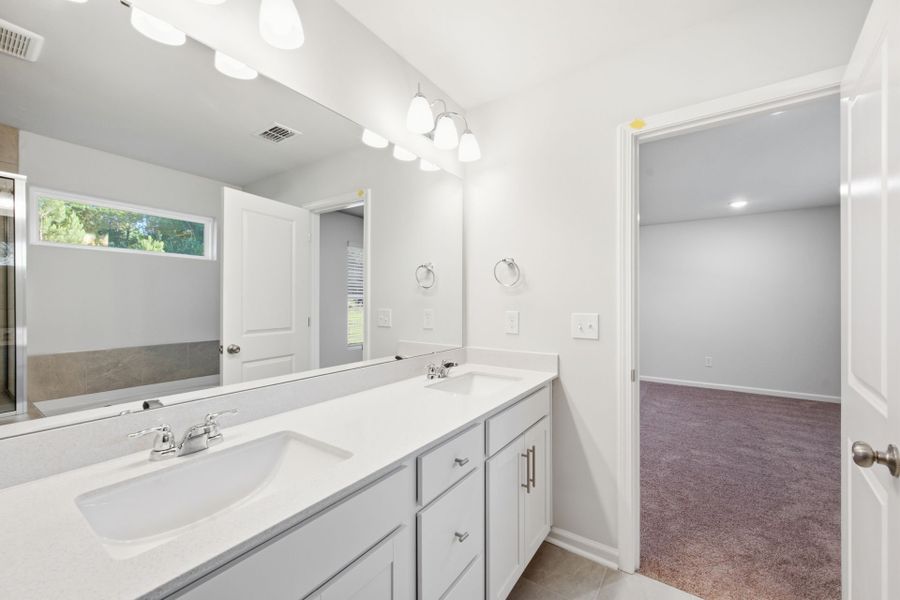 Furnished interior view inside a new home in Grand Arbor, Blythewood (Image 6).