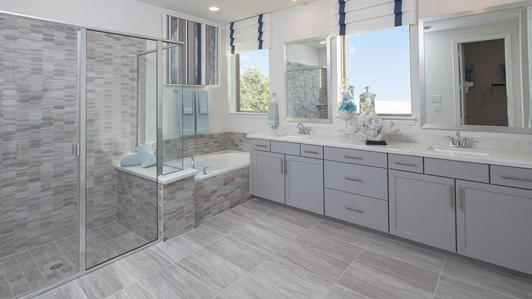 Representative furnished interior of a home built from the Amethyst by Taylor Morrison in Cross Creek Meadows 60s, Celina (Image 37).