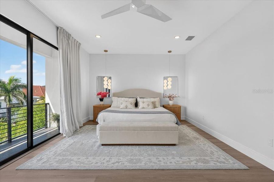 Furnished interior view inside a new home in , Redington Shores (Image 19).