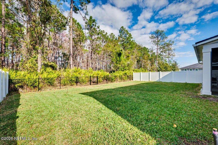 Exterior details and patio area of a home in RiverTown - Settlement, St. Johns (Image 3).