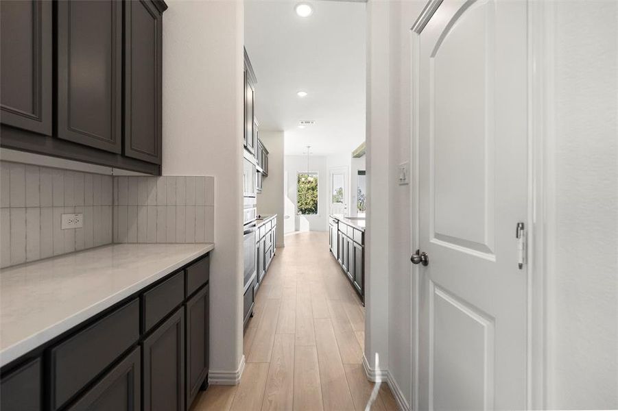 Furnished interior view inside a new home in Oak Grove Addition, Springtown (Image 9).