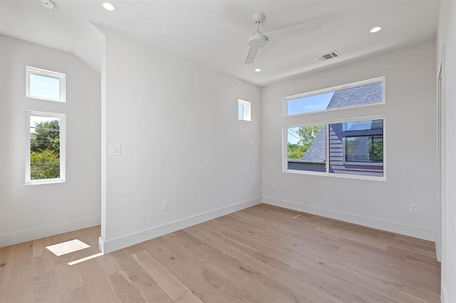 Upstairs loft/office space.