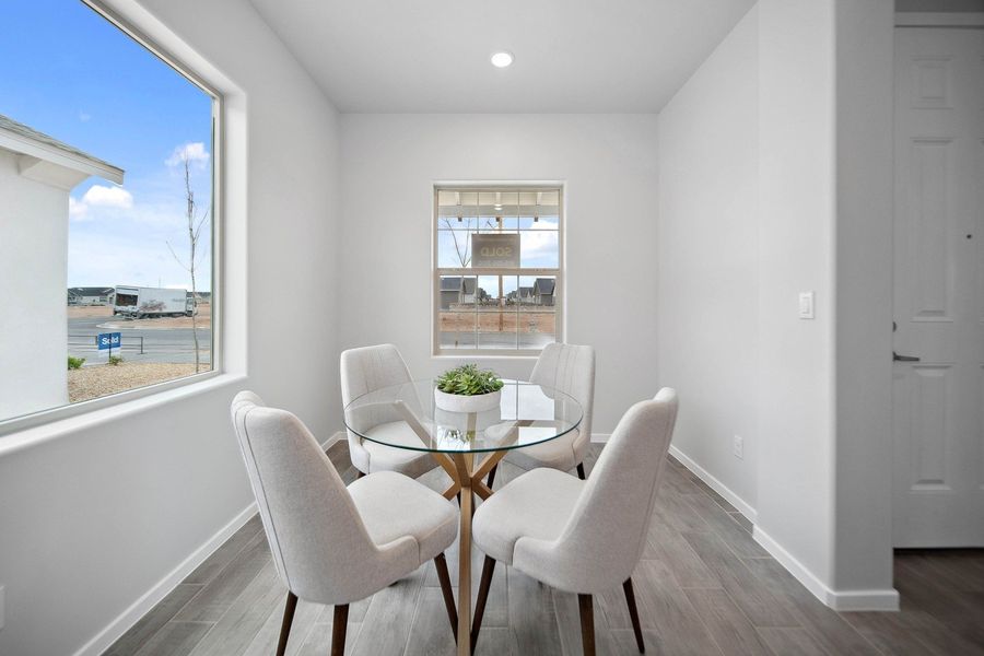 Representative furnished interior of a home built from the Roswell by Hakes Brothers in Summer Sky North, El Paso (Image 4).