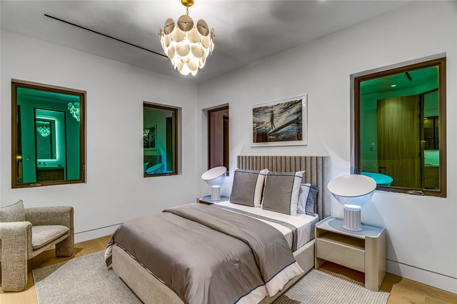 Furnished interior view inside a new home in , Ocean Ridge (Image 40).