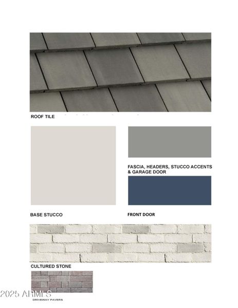 ML Lot 135 - Actual Home Color Scheme