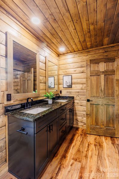 Furnished interior view inside a new home in , Maggie Valley (Image 7).