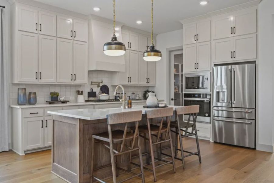 Furnished interior view inside a new home in Uptown Celina, Celina (Image 11).