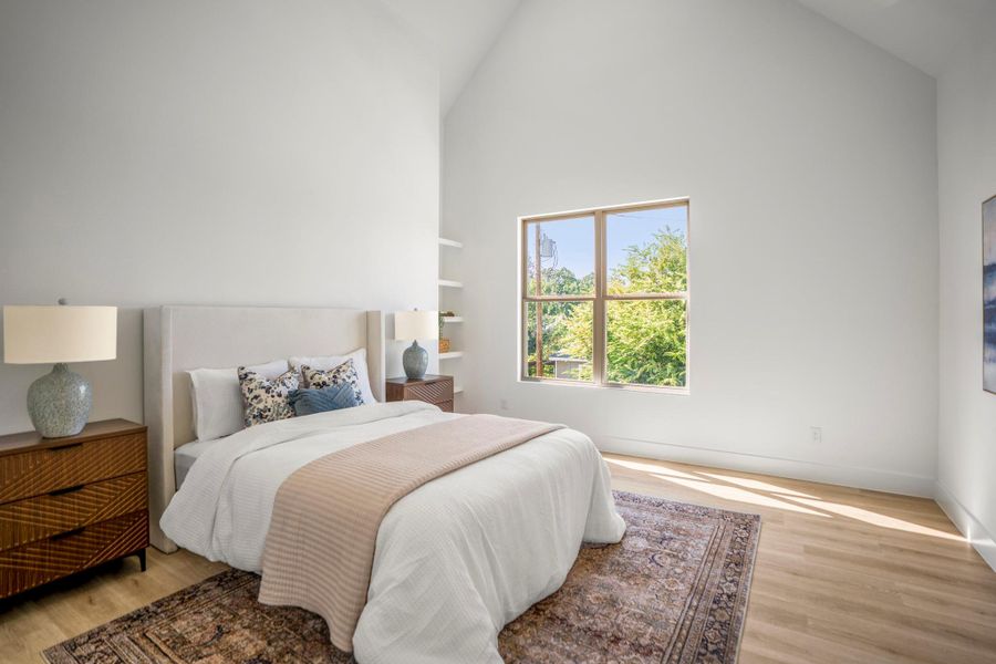 Furnished interior view inside a new home in , Houston (Image 8).