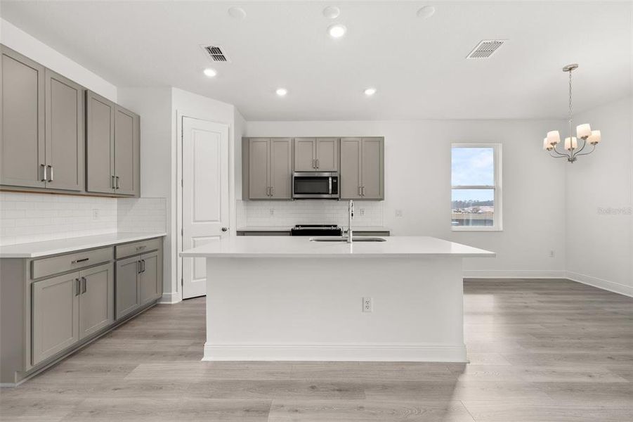 Furnished interior view inside a new home in Reserve at Hammock Oaks, Lady Lake (Image 5).