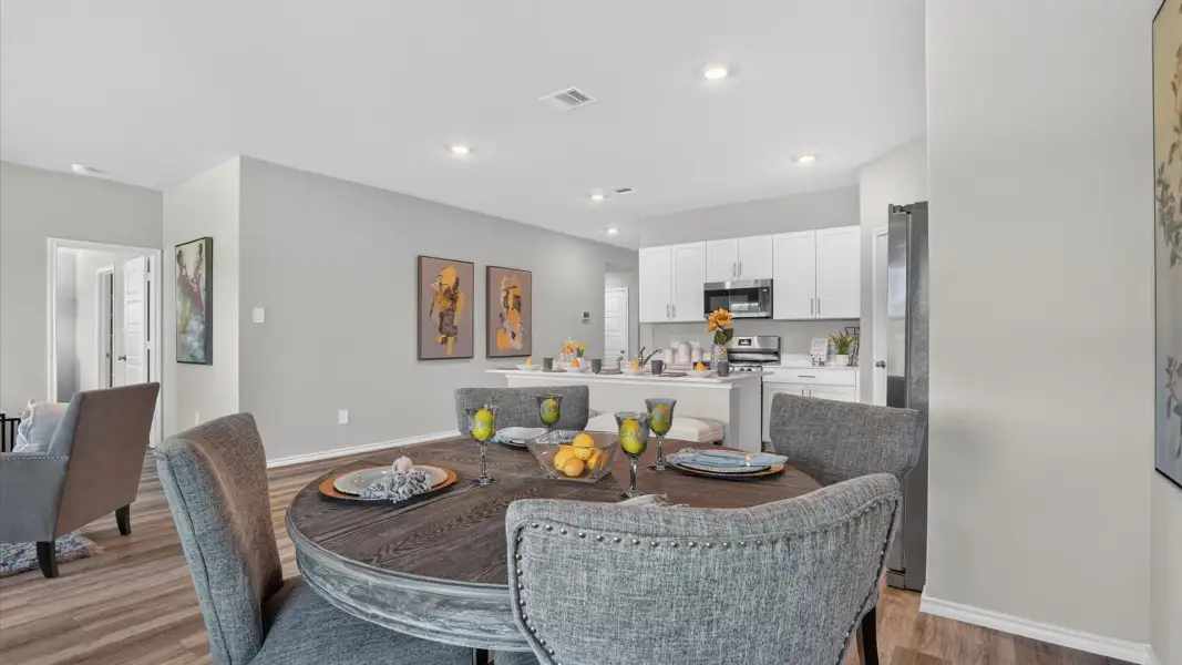 Furnished interior view inside a new home in Longhorn Estates, Fort Worth (Image 12).