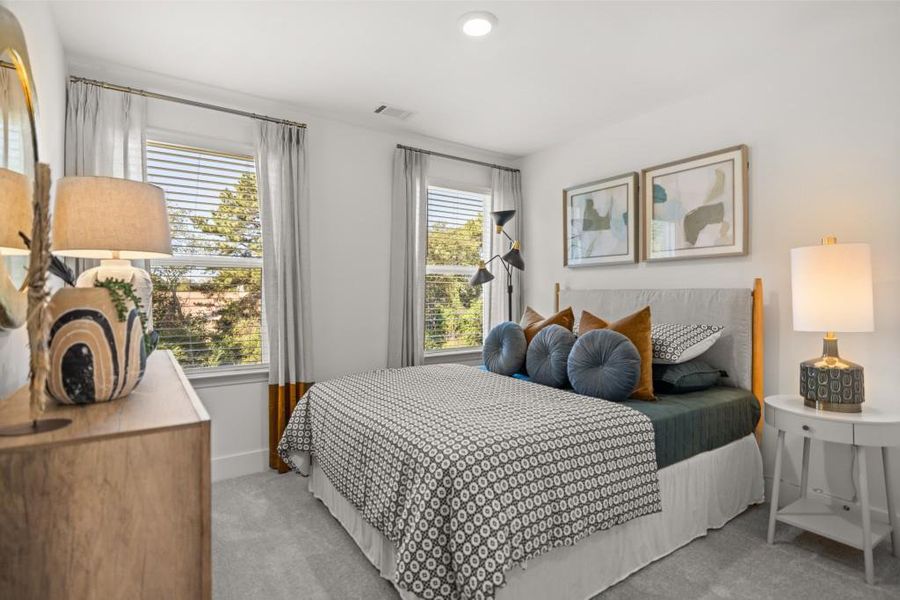 Furnished interior view inside a new home in Willow Creek, Watkinsville (Image 21).