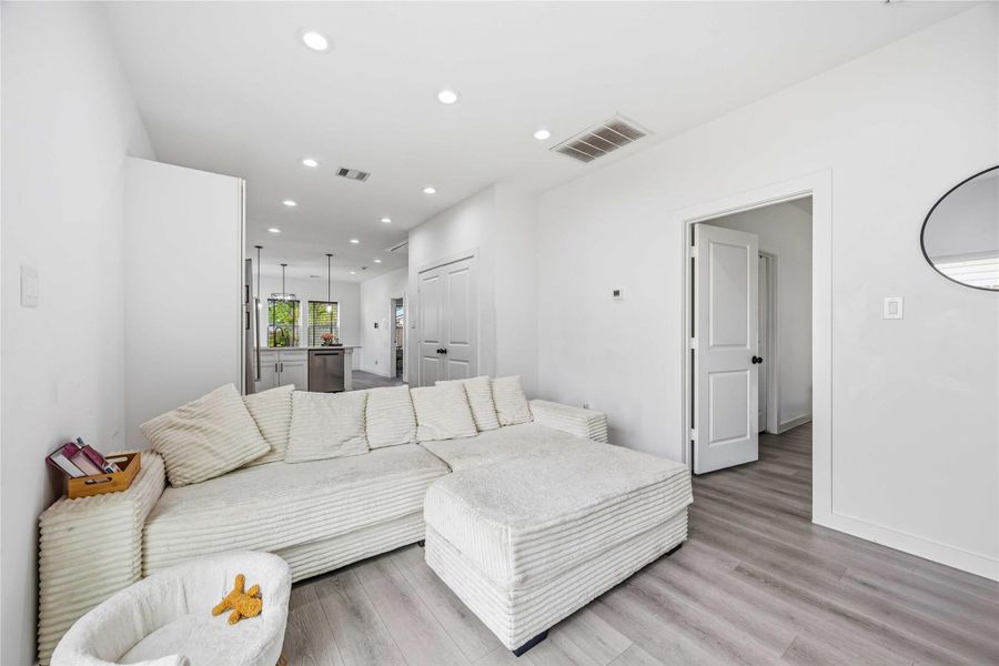 Furnished interior view inside a new home in , Houston (Image 13).