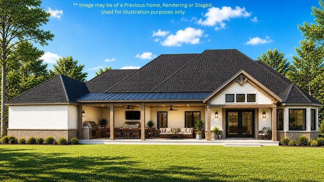 Front exterior of a new home in , Willis, TX, highlighting curb appeal (Image 6).