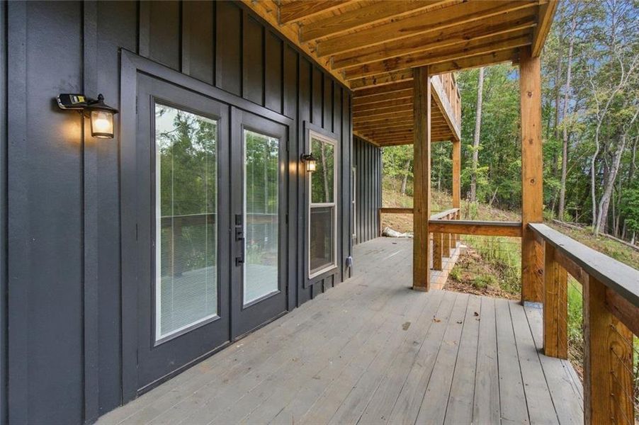 Exterior details and patio area of a home in , Demorest (Image 22). Exterior details and patio area of a home in , Demorest (Image 22).