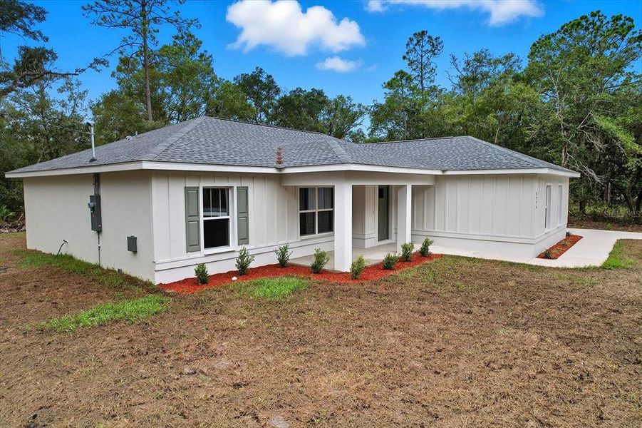 Exterior details and patio area of a home in , Crystal River (Image 23). Exterior details and patio area of a home in , Crystal River (Image 23).