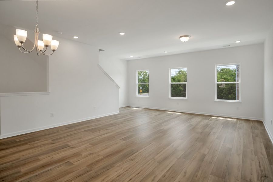 Spacious, unfurnished interior of a new home in Sweetbriar Place, Lebanon (Image 22). Spacious, unfurnished interior of a new home in Sweetbriar Place, Lebanon (Image 22).