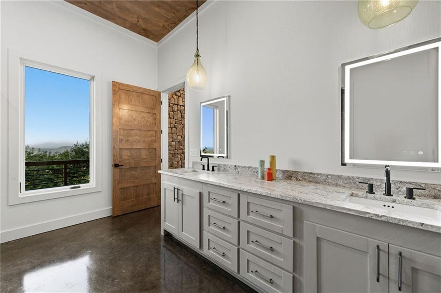 Furnished interior view inside a new home in , Mineral Bluff (Image 77).