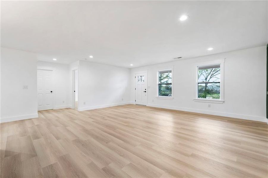 Spacious, unfurnished interior of a new home in , Cartersville (Image 46).