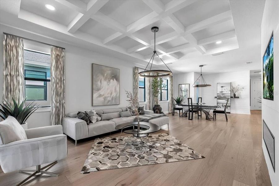 Furnished interior view inside a new home in , Venice (Image 44).