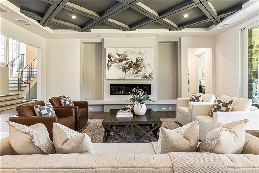 Furnished interior view inside a new home in , Roswell (Image 39). Furnished interior view inside a new home in , Roswell (Image 39).