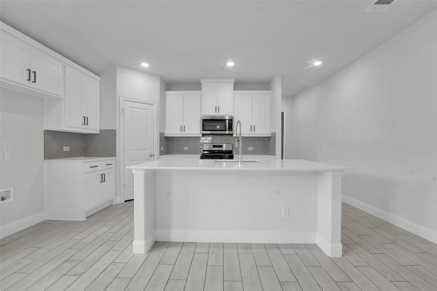 Furnished interior view inside a new home in , Princeton (Image 7).