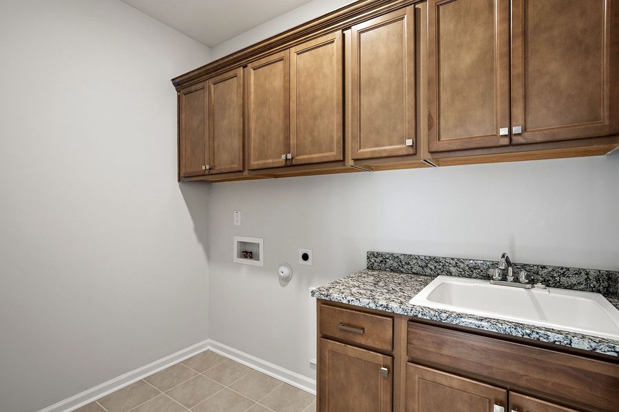 Furnished interior view inside a new home in Ovation at Sweetbrier, Durham (Image 12).