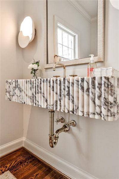 Close-up of interior finishes inside a home in , Atlanta (Image 50).