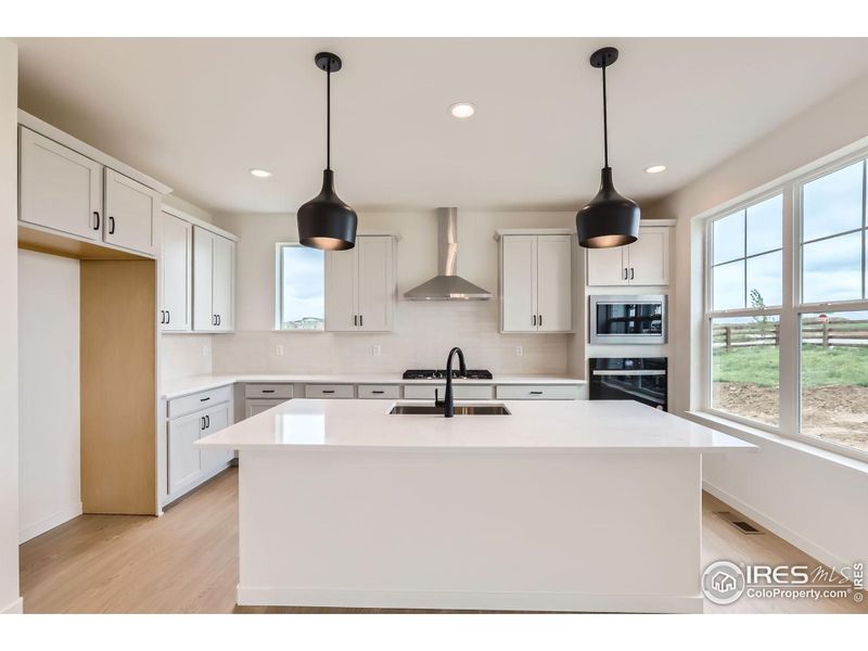 Furnished interior view inside a new home in Barefoot Lakes, Longmont (Image 7).