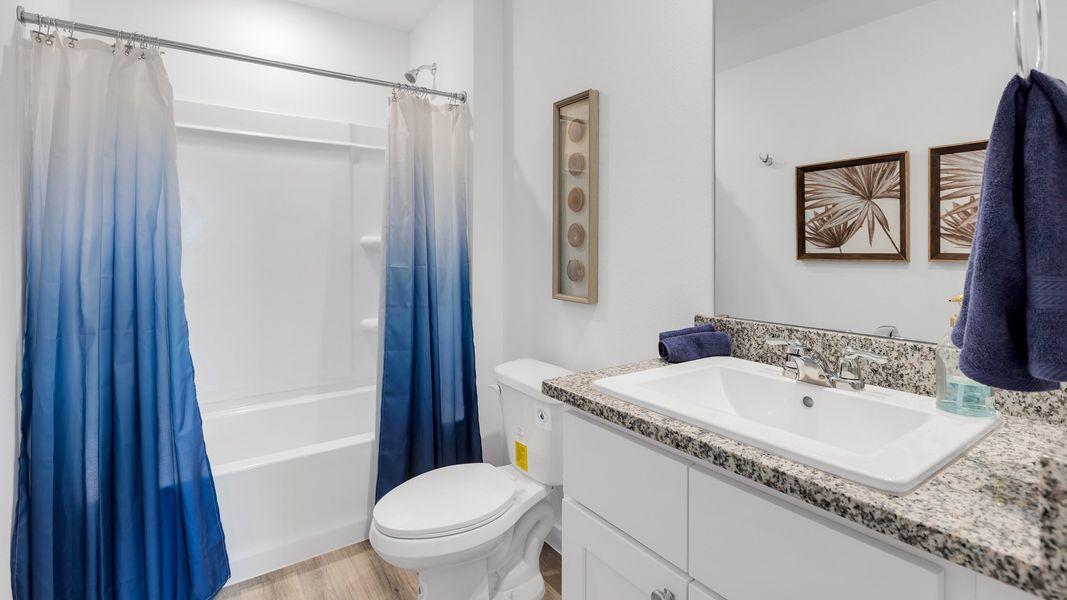 Representative furnished interior of a home built from the The Kendall by D.R. Horton in Terra Vista, Lubbock (Image 16). Representative furnished interior of a home built from the The Kendall by D.R. Horton in Terra Vista, Lubbock (Image 16).