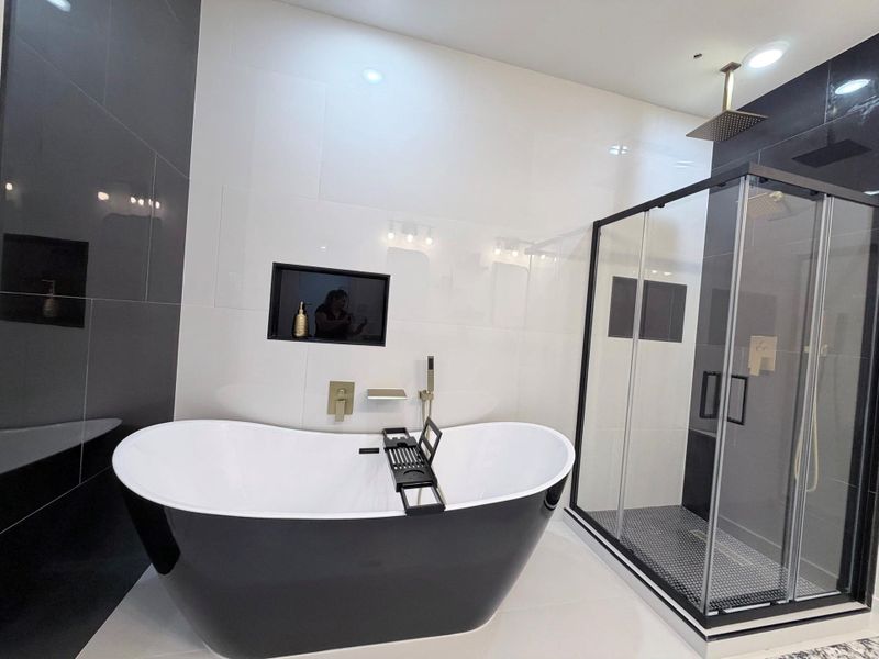 Furnished interior view inside a new home in , Houston (Image 16).