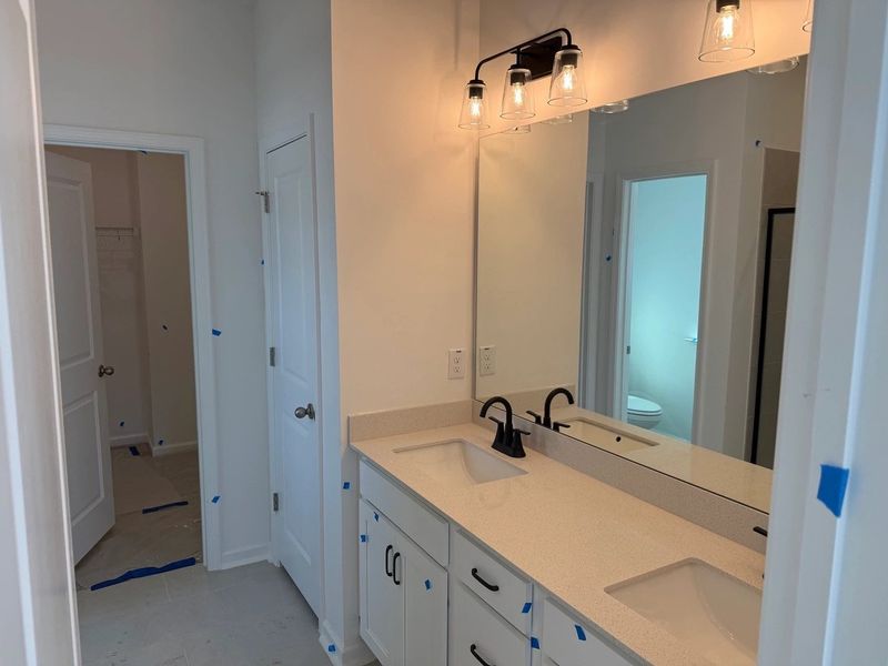 Primary Bath featuring the AW Collection® Timeless - Clean lines and graceful, polished details.