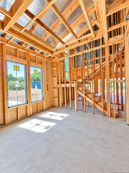 In-progress construction of a new home in , New Braunfels, TX (Image 28).