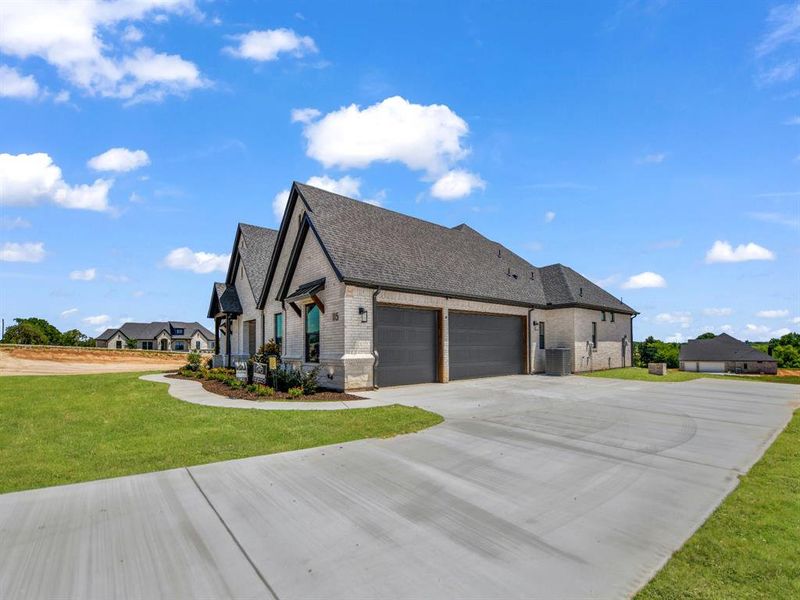 Front exterior of a new home in , Decatur, TX, highlighting curb appeal (Image 26).