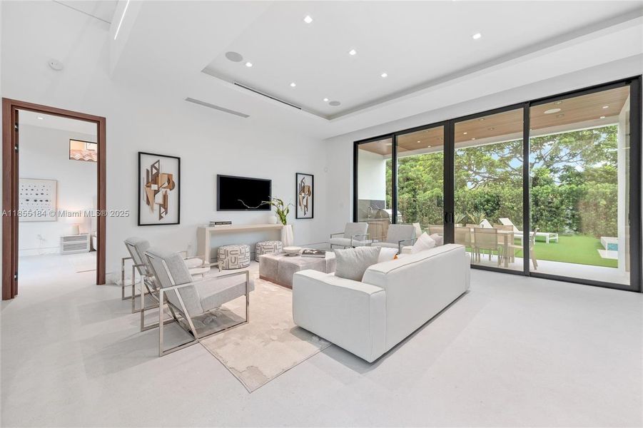 Furnished interior view inside a new home in , Miami (Image 35). Furnished interior view inside a new home in , Miami (Image 35).