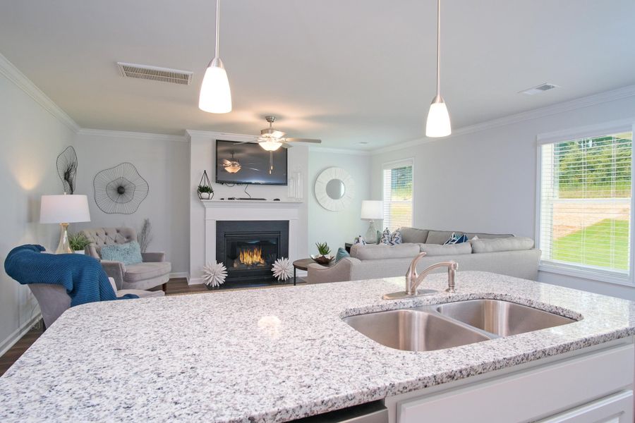 Furnished interior view inside a new home in , Goose Creek (Image 14).